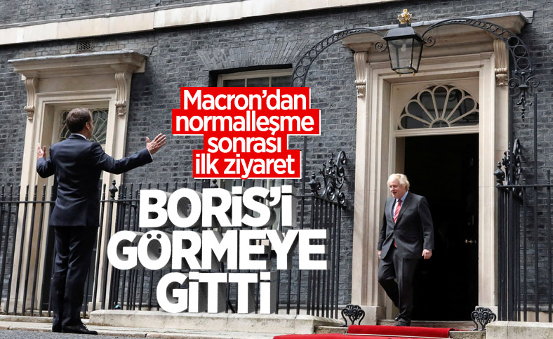 Macron, ilk yurt dışı ziyaretini İngiltere'ye yaptı