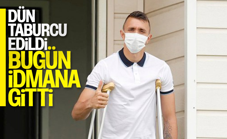 Muslera, takımını idmanda yalnız bırakmadı