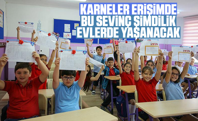 İlkokul, ortaokul ve lise karneleri erişime açıldı