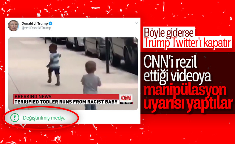 Twitter, Trump'ın paylaşımı için manipülasyon dedi