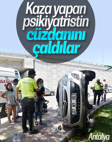 Antalya'da psikiyatrist şok üstüne şok yaşadı