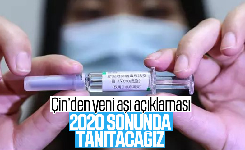 Çin: Korona aşısını yıl sonunda tanıtacağız