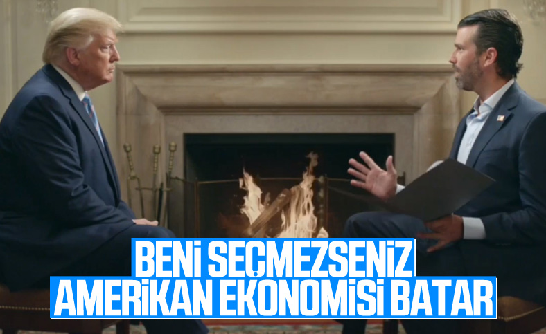 Trump'ın oğlu ile babalar günü özel röportajı