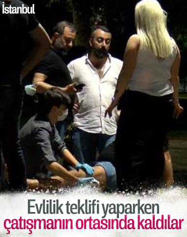 İstanbul'da evlilik teklifi organizasyonu kabusa döndü