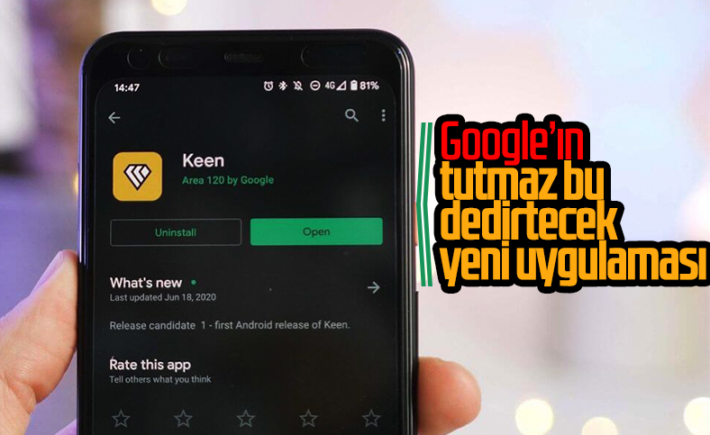 Google'dan yeni sosyal medya platformu: Keen