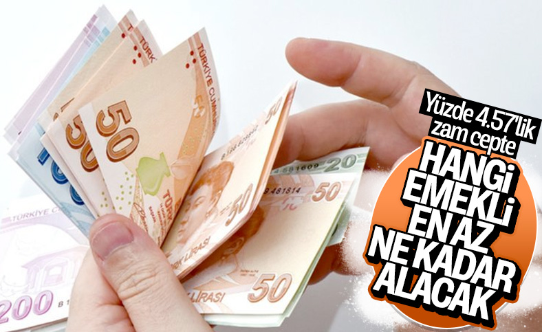 Zam sonrası en düşük emekli maaşı