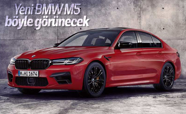 Yeni BMW M5'in görüntüleri ortaya çıktı