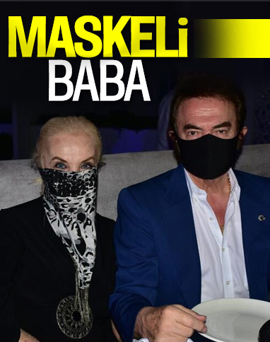 Orhan Gencebay, maskesiyle Bodrum'da