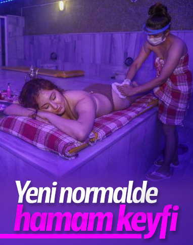 Antalya hamamlarında 'yeni normal' tellaklar