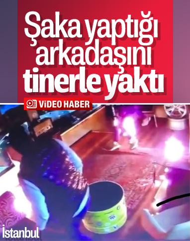 Şaka yapayım derken arkadaşına dehşeti yaşattı