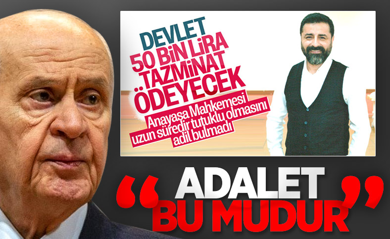 Bahçeli: Demirtaş'a tazminat vicdanları sızlattı