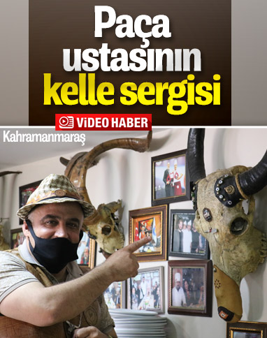 Kahramanmaraşlı paça ustası mesleğini sanata dönüştürdü