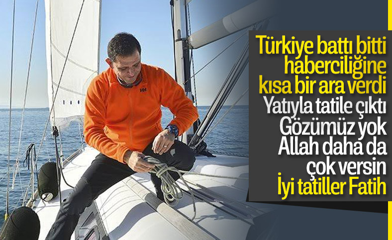 Fatih Portakal: Kovulmadım, tatildeyim