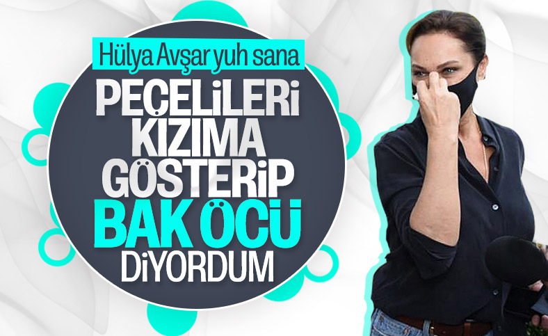 Hülya Avşar: Biz de peçeyi taktık
