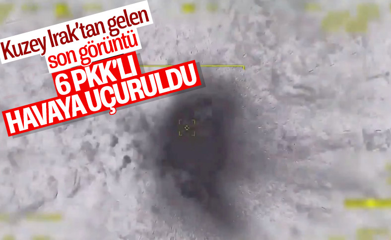 MSB: Irak'ın kuzeyinde 6 terörist öldürüldü