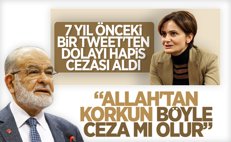 Karamollaoğlu'ndan Kaftancıoğlu için verilen cezaya tepki