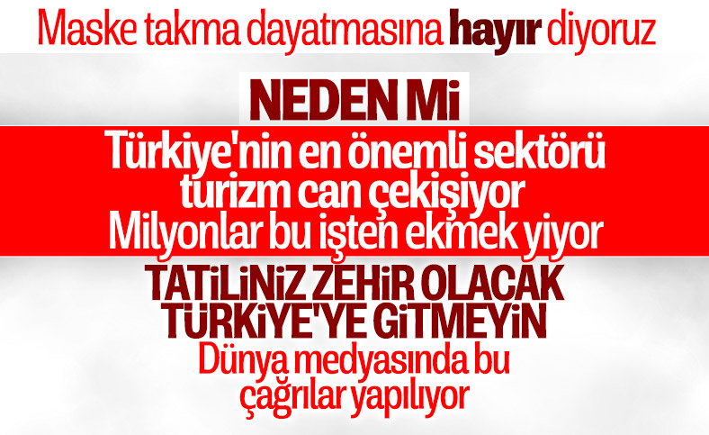 Türkiye'de kesilen maske cezaları dünya medyasında