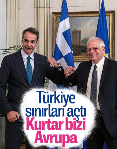 AB'den Yunanistan'a sınır desteği