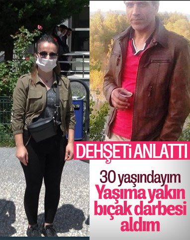 Çorum'da eş dehşeti yaşayan Sakine, olayı anlattı