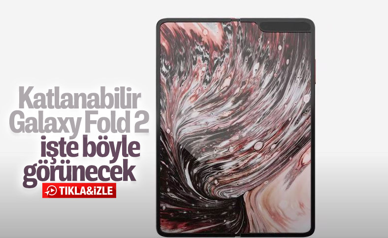 Katlanabilir Samsung Galaxy Fold 2 konsept videosu