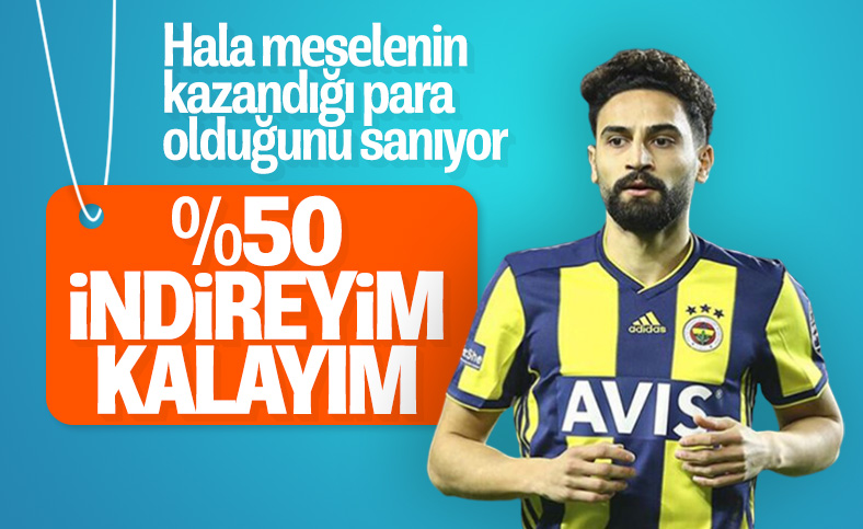 Mehmet Ekici'den yönetime indirim teklifi