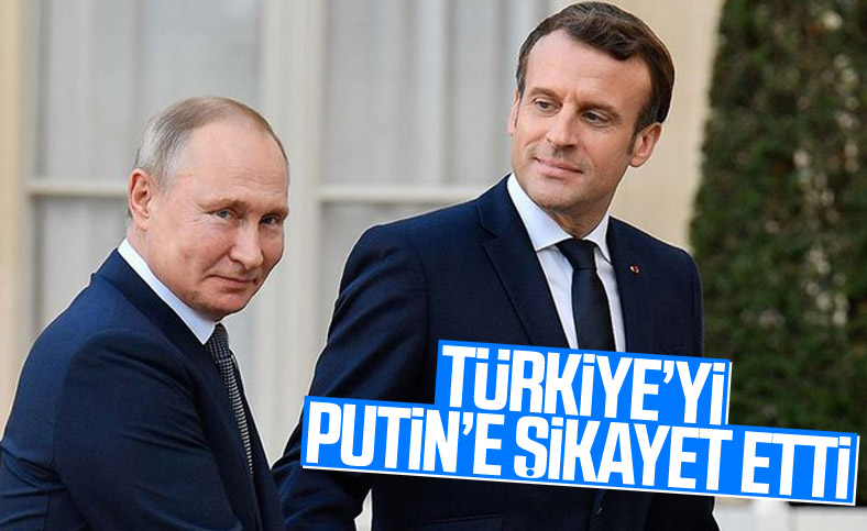 Putin, Macron ile Libya ve Suriye konusunu görüştü