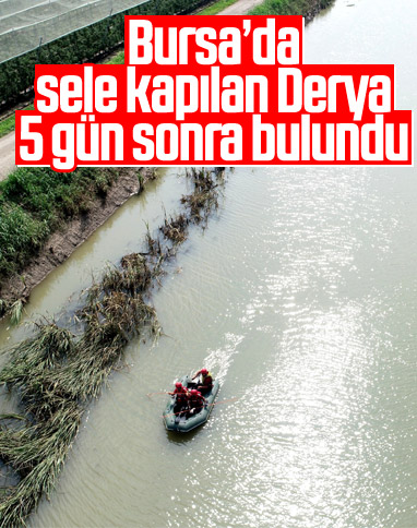 Selde kaybolan Derya Bilen'in cansız bedeni bulundu
