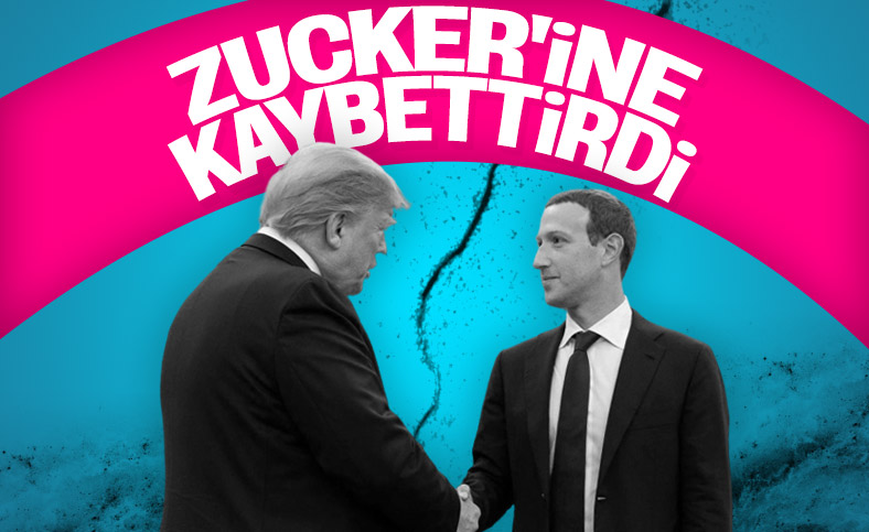 Trump, Zuckerberg’e 7,2 milyar dolar kaybettirdi