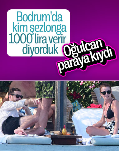 Oğulcan Engin ve Ezgi Eyüboğlu çifti Bodrum'da