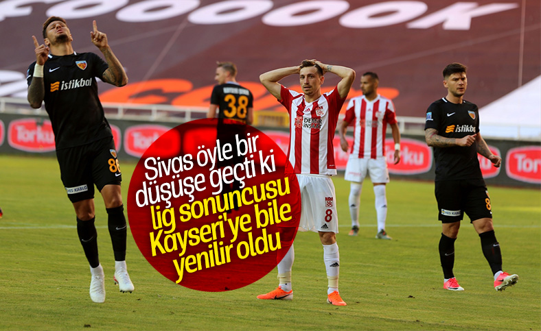 Kayserispor, deplasmanda Sivas'ı yendi