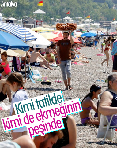 Antalya'da 40 derecede ekmek mücadelesi