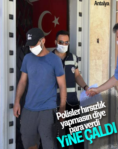 Tövbe eden hırsız akıllanmadı, yine yakalandı