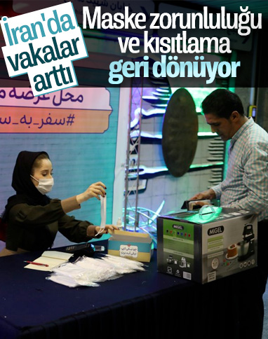 İran’da maske zorunluluğu getirildi