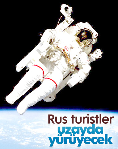 Rusya, turistlere uzay yürüyüşü yaptıracak