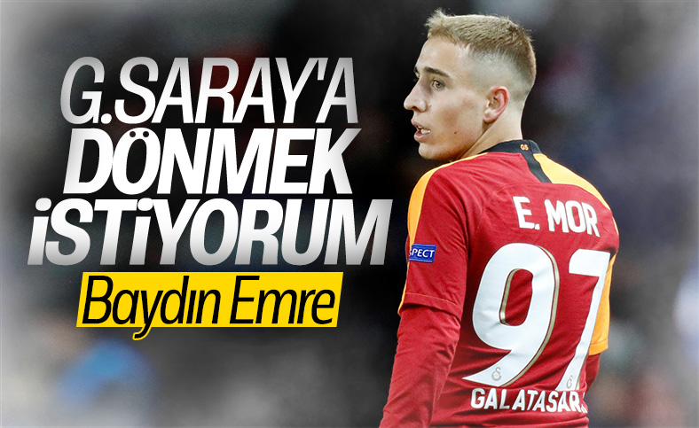 Emre Mor, G.Saray'a dönmek istiyor