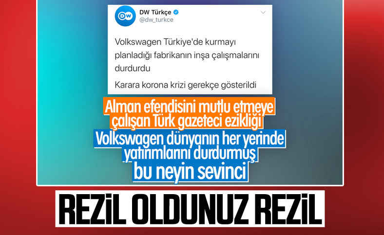 DW Türkçe Volkswagen haberini düzeltti