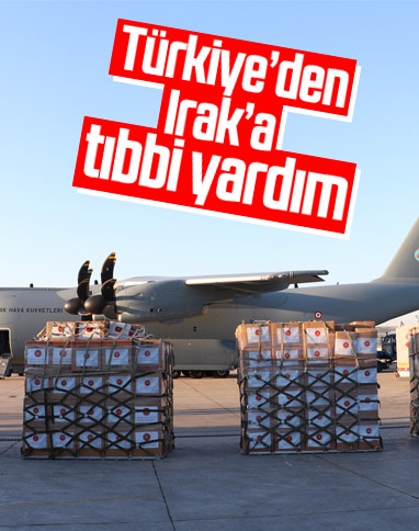 Türkiye'den Irak'a tıbbi yardım