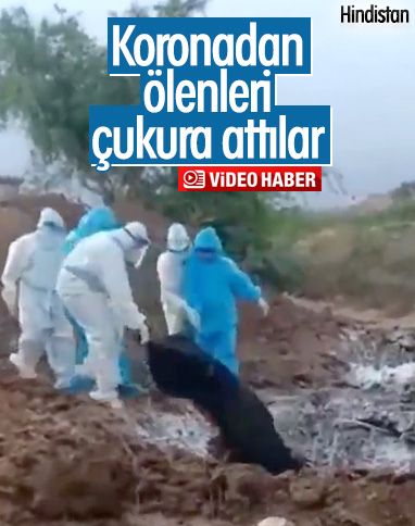 Hindistan'da korona kurbanlarına insanlık dışı muamele