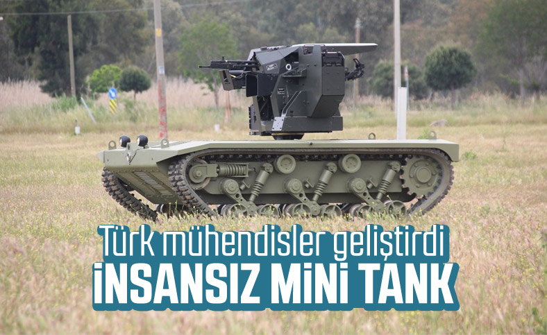 İnsansız mini tank, 2021'de TSK envanterine girecek