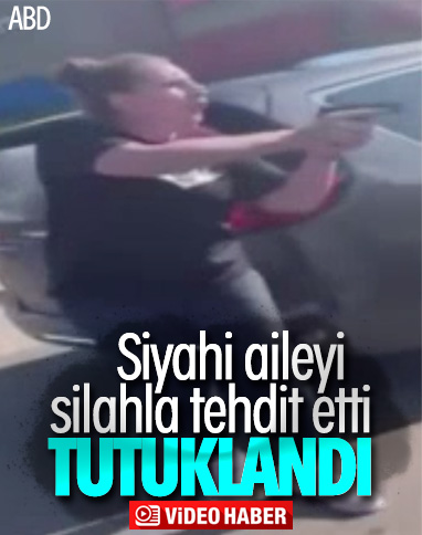 ABD'de bir kişi, siyahi kız ve annesine silah çekti