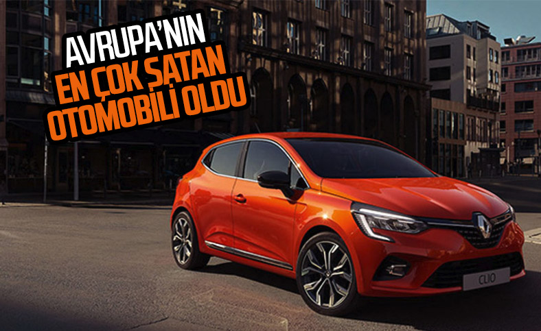 Renault Clio, Avrupa'nın en çok satan otomobili oldu
