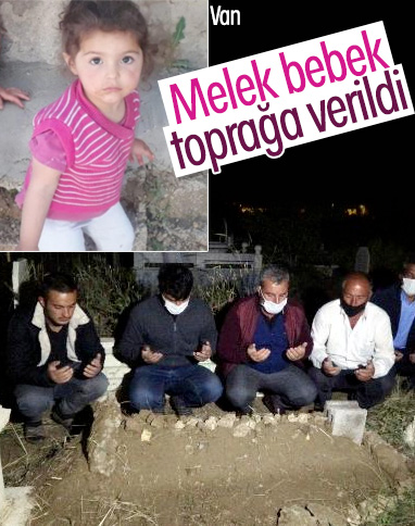 Van'da cansız bedeni bulunan Melek toprağa verildi