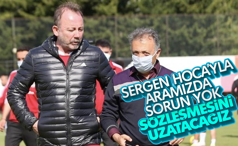 Ahmet Nur Çebi: Yeni sözleşme Sergen Hoca'ya yakışır