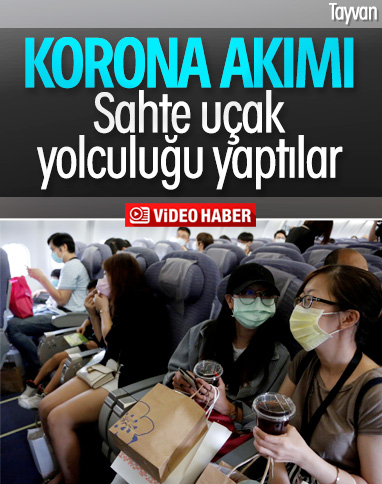 Tayvan'da sahte uçak yolculuğu