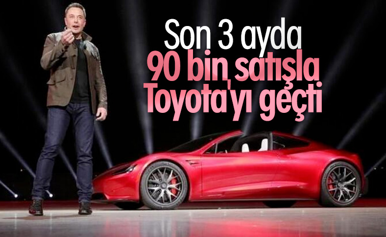 Tesla, son 3 ayda 90 bin araç satmayı başardı