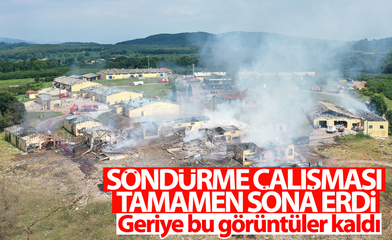 Bakan Soylu: Yangın tamamen söndürüldü