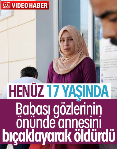Burdur'da annesini gözleri önünde öldürüldü