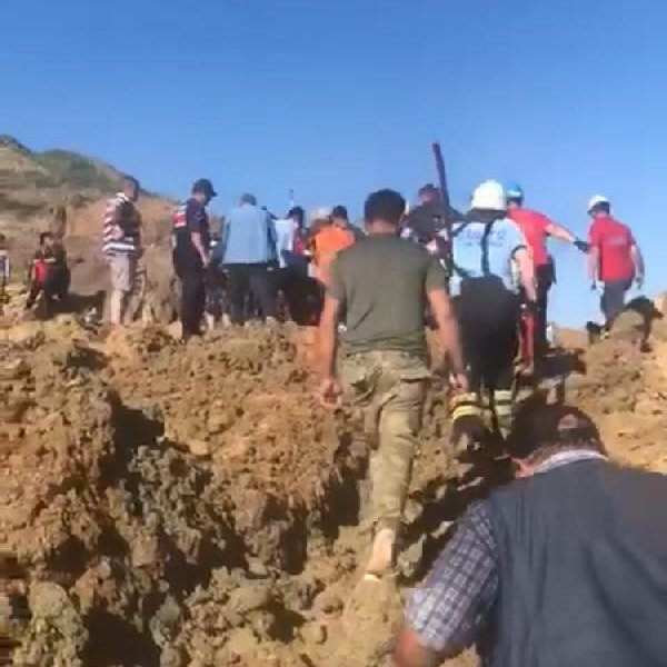 Tekirdağ'da arıtma tesisi inşaatında göçük: 1 işçi öldü
