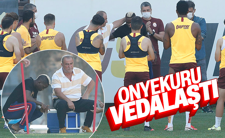 Onyekuru, takım arkadaşlarıyla vedalaştı