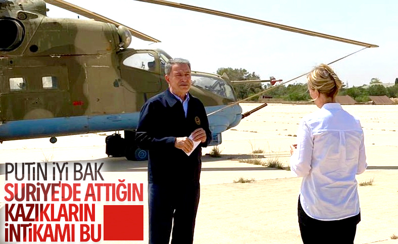 Hulusi Akar, Libya'dan Ruslara ince mesaj verdi